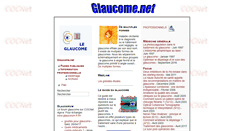 Desktop Screenshot of glaucome.net